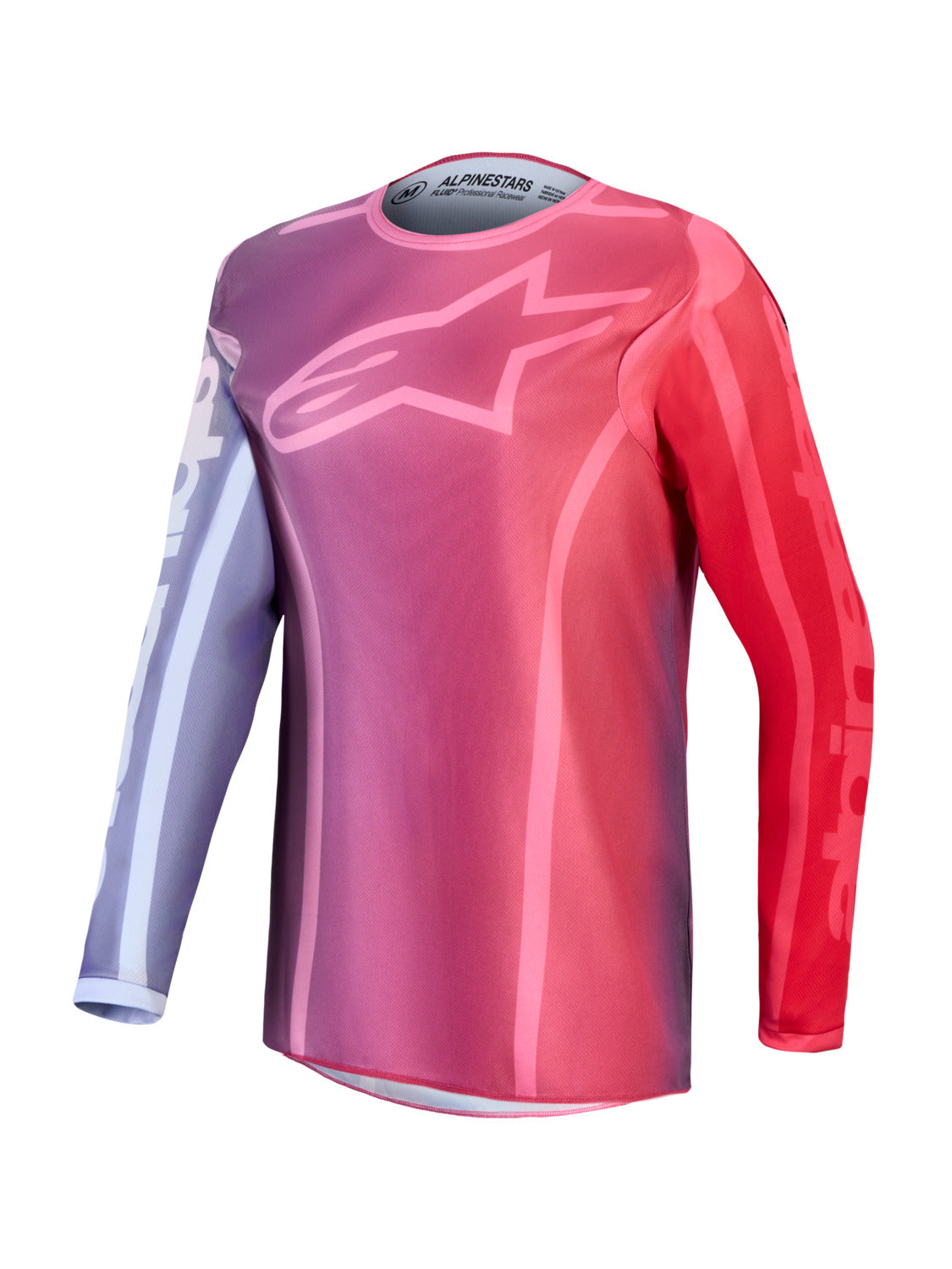 Dámská dres Alpinestars Stella Fluid Kepler fialová/purpurová/červená
