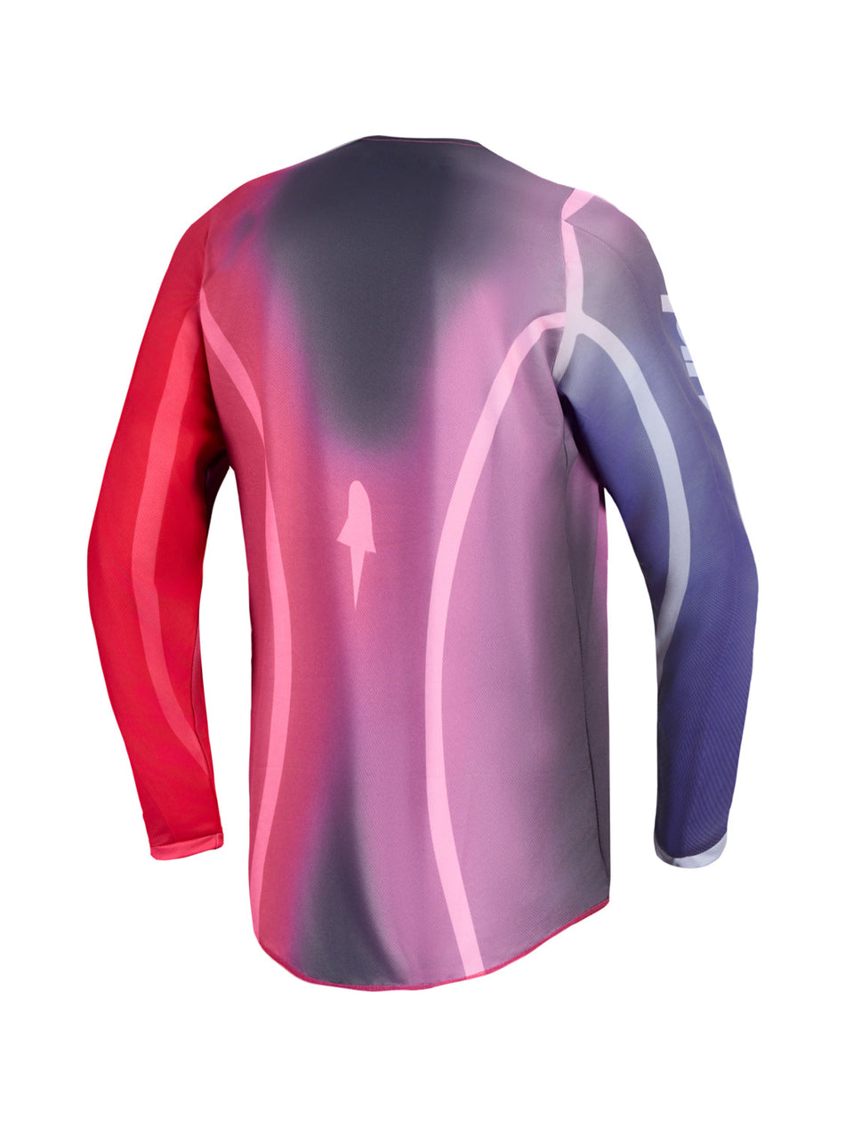 Dámská dres Alpinestars Stella Fluid Kepler fialová/purpurová/červená