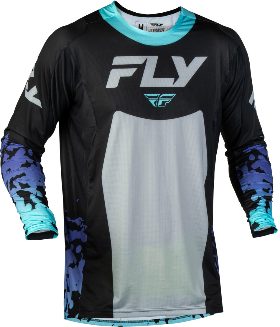Dres Fly Racing Lite Flake černá/šedá