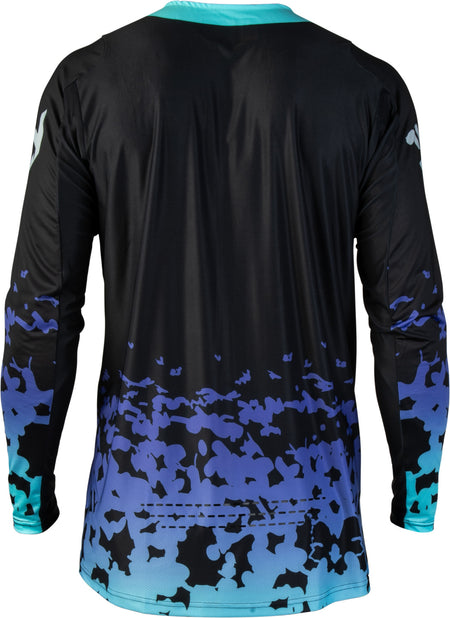 Dres Fly Racing Lite Flake černá/šedá