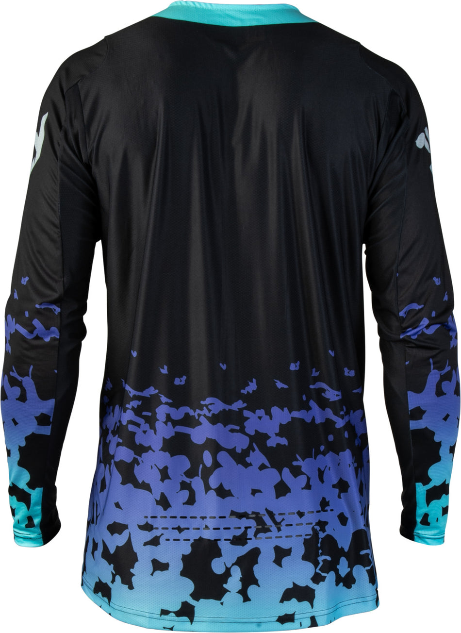 Dres Fly Racing Lite Flake černá/šedá
