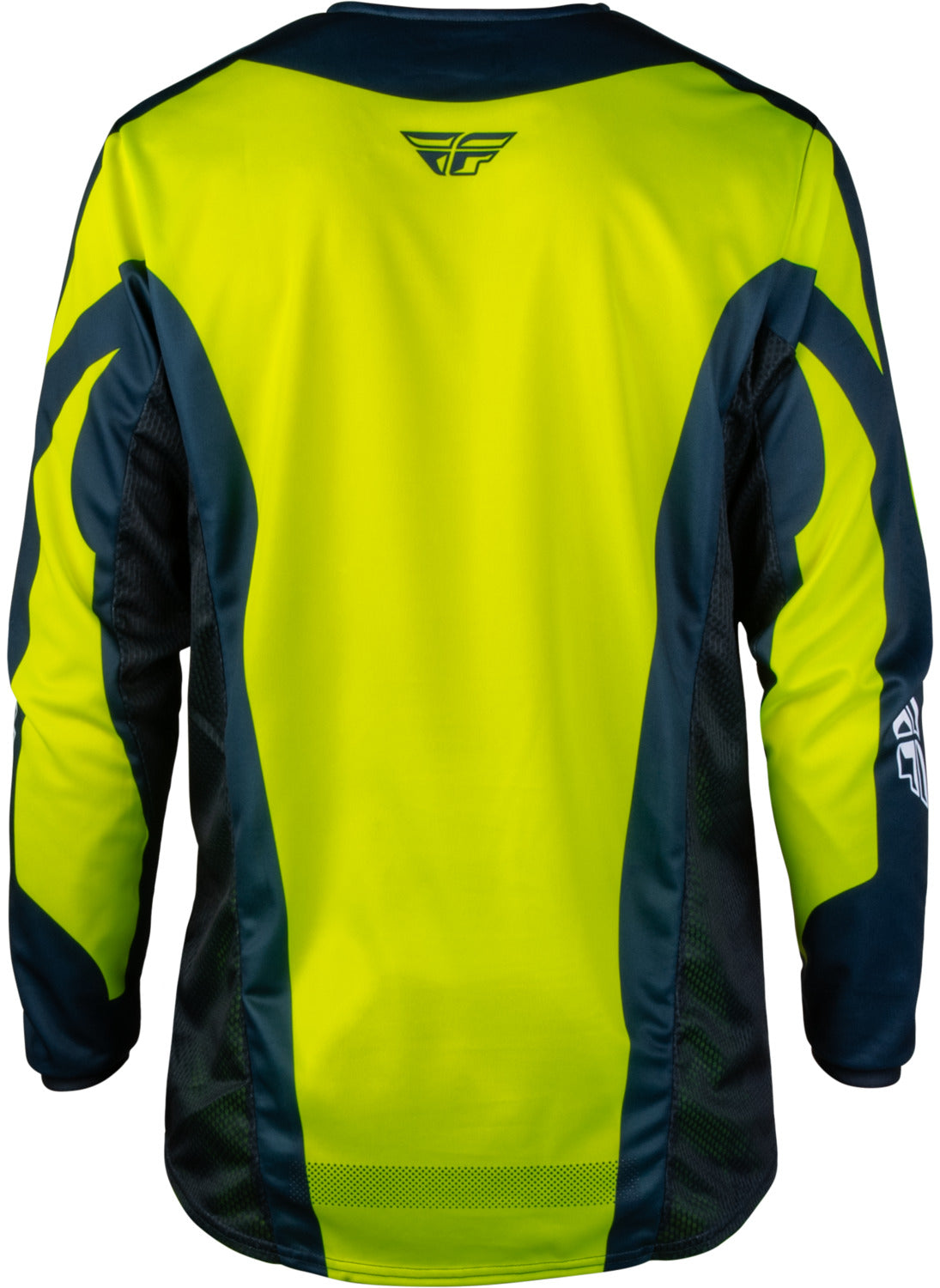 Dres Fly Racing Kinetic Fade hi-vis/modrá/bílá