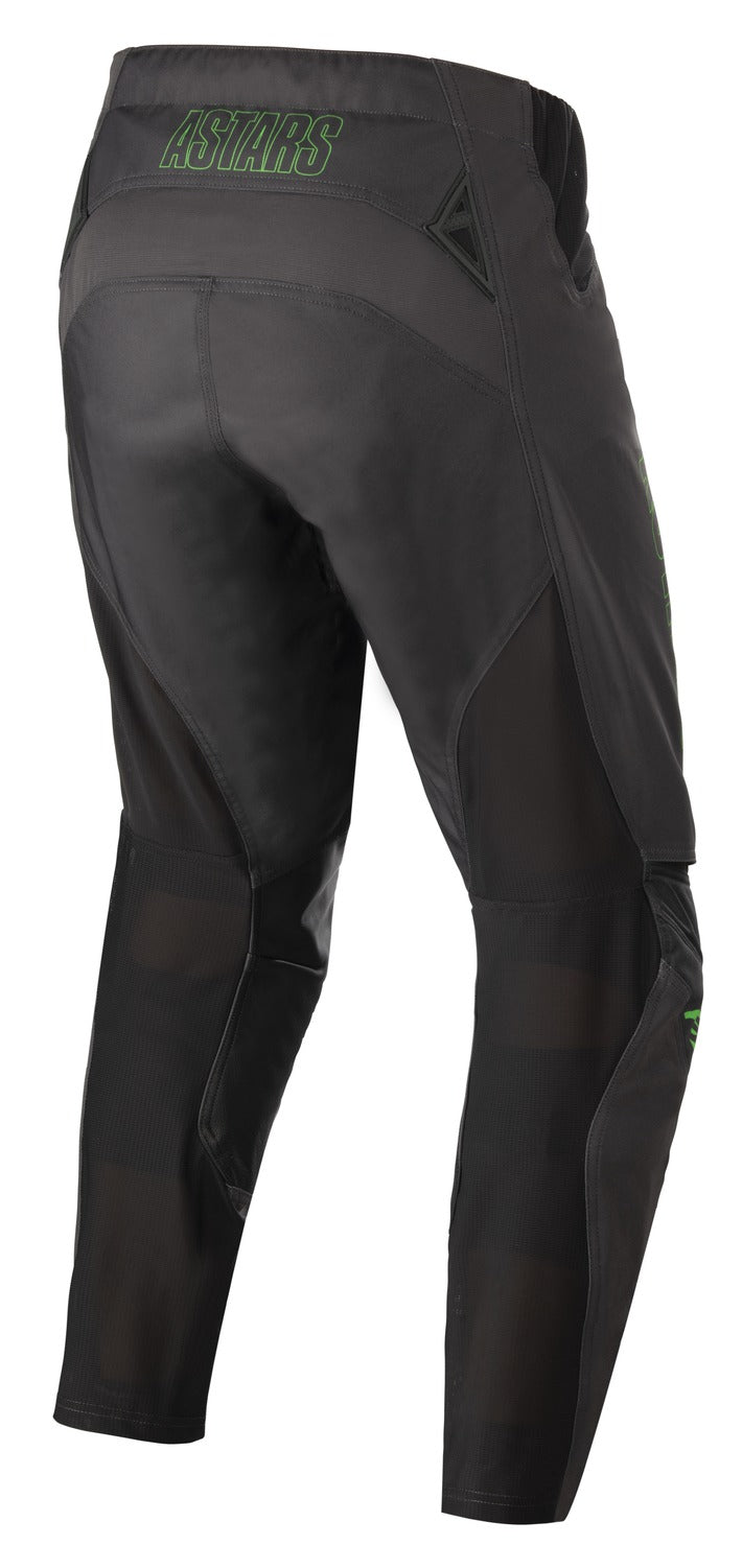 Kalhoty Alpinestars Techstar Phantom černá antracit/zelená neon