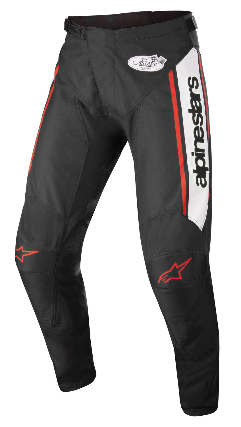 Kalhoty Alpinestars Racer Flagship černá/bílá/červená fluo