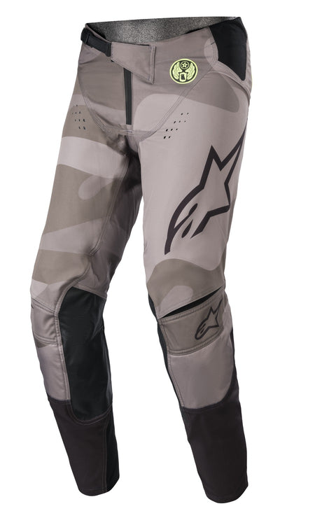 Kalhoty Alpinestars Techstar limitovaná edice AMS šedá/černá/žlutá fluo