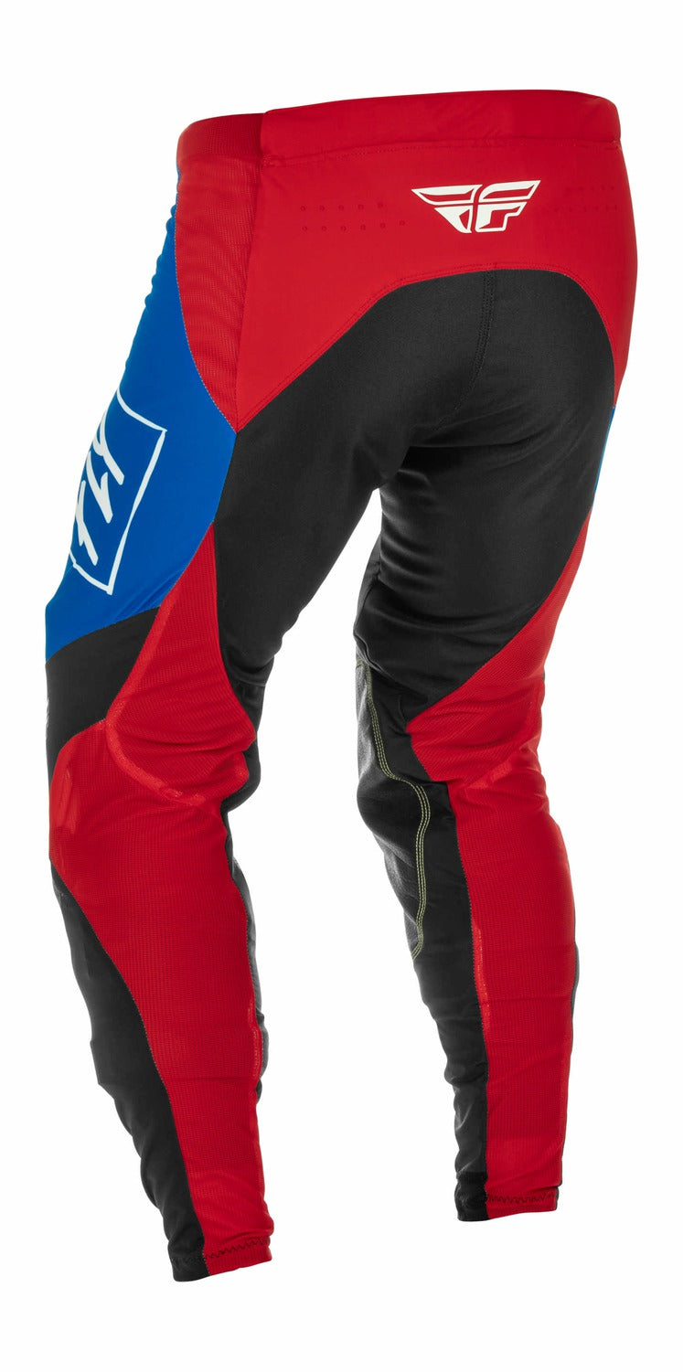 Kalhoty Fly Racing Lite červená/bílá/modrá