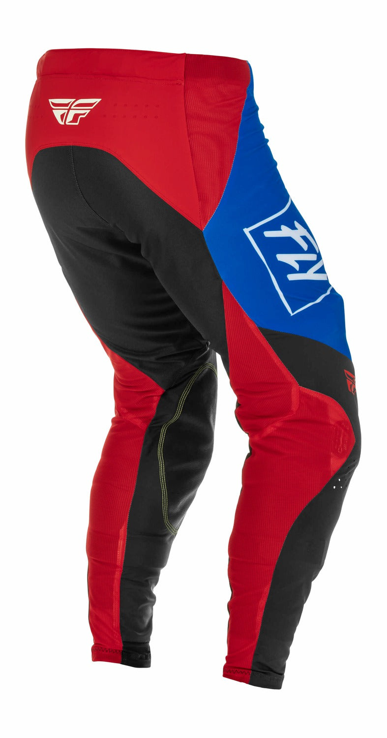 Kalhoty Fly Racing Lite červená/bílá/modrá