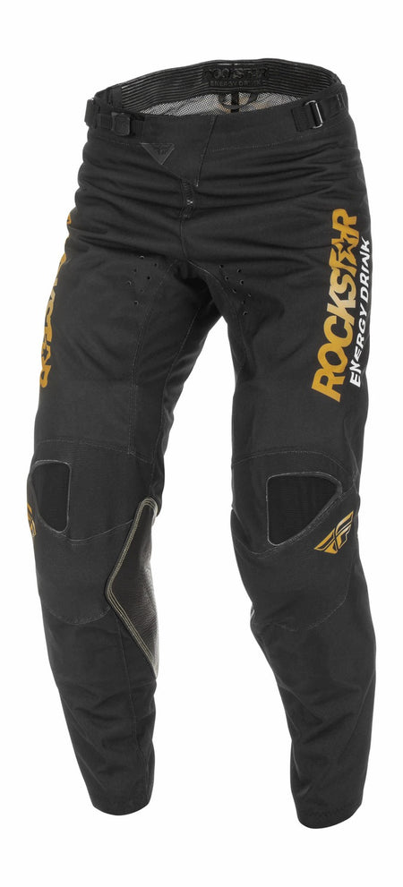 Kalhoty Fly Racing Kinetic Rockstar černá/zlatá
