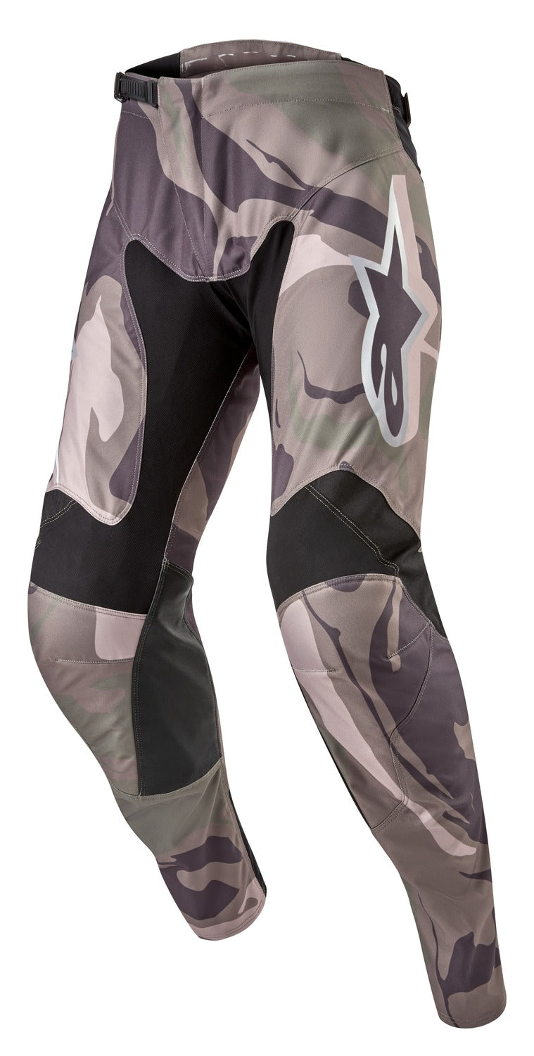 Kalhoty Alpinestars Racer Tactical zelená camo/hnědá