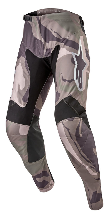 Kalhoty Alpinestars Racer Tactical zelená camo/hnědá