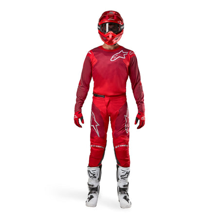 Kalhoty Alpinestars Racer Hoen červená/karmínová