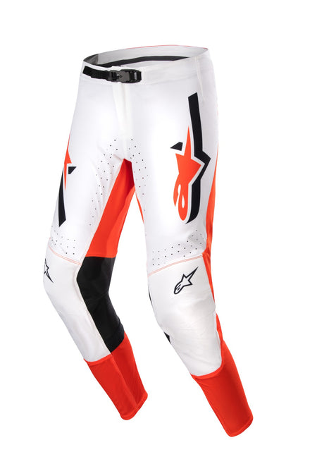 Kalhoty Alpinestars Supertech Ward bílá/oranžová