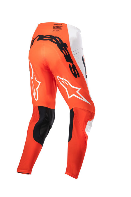 Kalhoty Alpinestars Supertech Ward bílá/oranžová