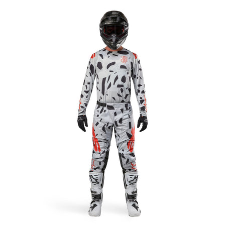Kalhoty Alpinestars Techstar Rantera šedá/oranžová/černá