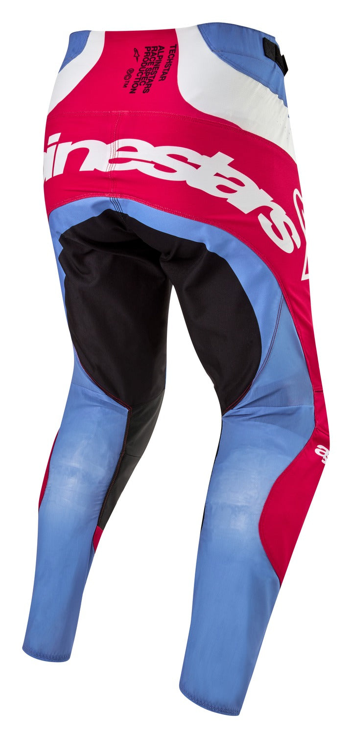 Kalhoty Alpinestars Techstar Ocuri světle modrá/bílá/červená
