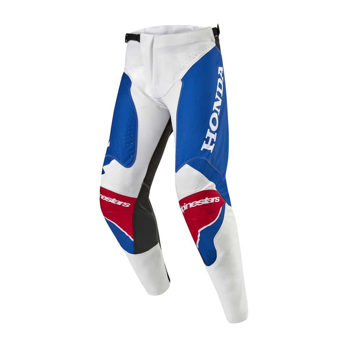 Kalhoty Alpinestars Racer Iconic Honda bílá/modrá/červená/černá