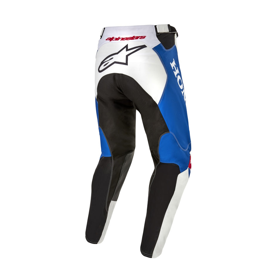 Kalhoty Alpinestars Racer Iconic Honda bílá/modrá/červená/černá