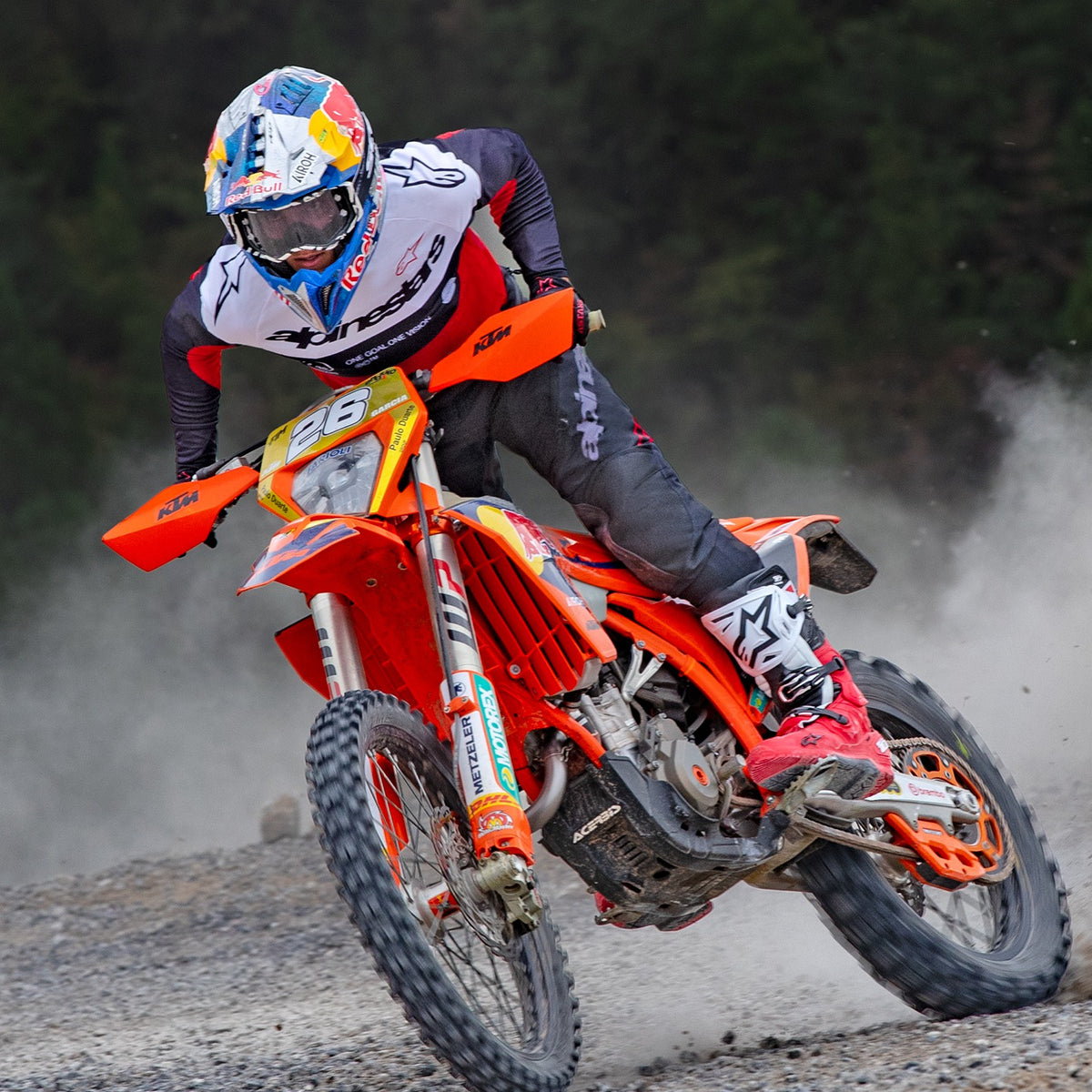 Kalhoty Alpinestars PRO-DURA černá/bílá