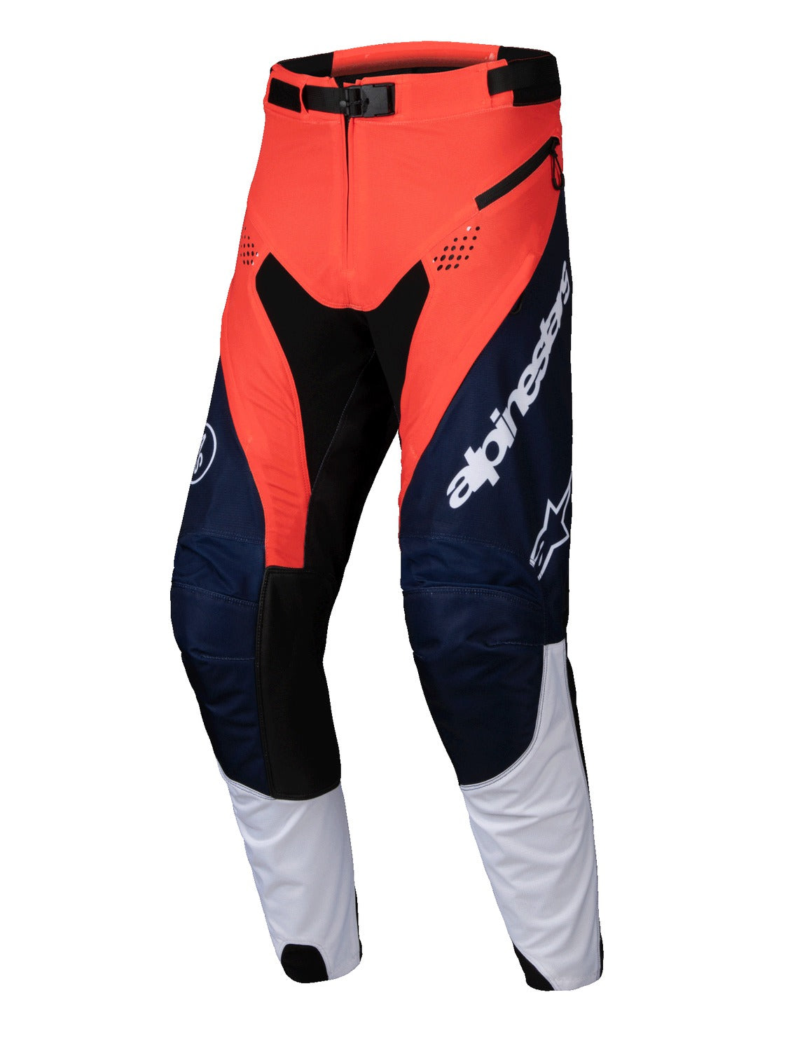 Kalhoty Alpinestars PRO-DURA modrá/oranžová/bílá