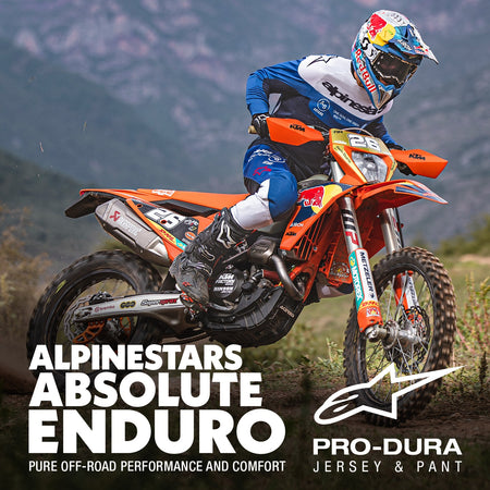 Kalhoty Alpinestars PRO-DURA modrá/bílá