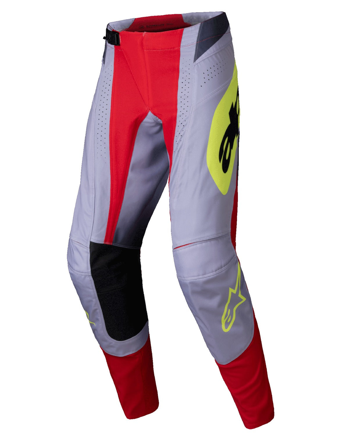 Kalhoty Alpinestars Techstar Melt červená/šedá
