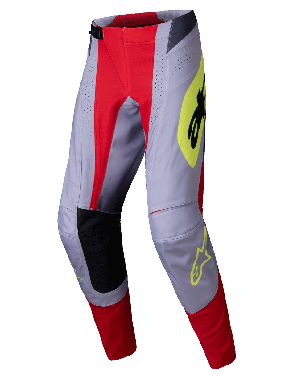 Kalhoty Alpinestars Techstar Melt červená/šedá