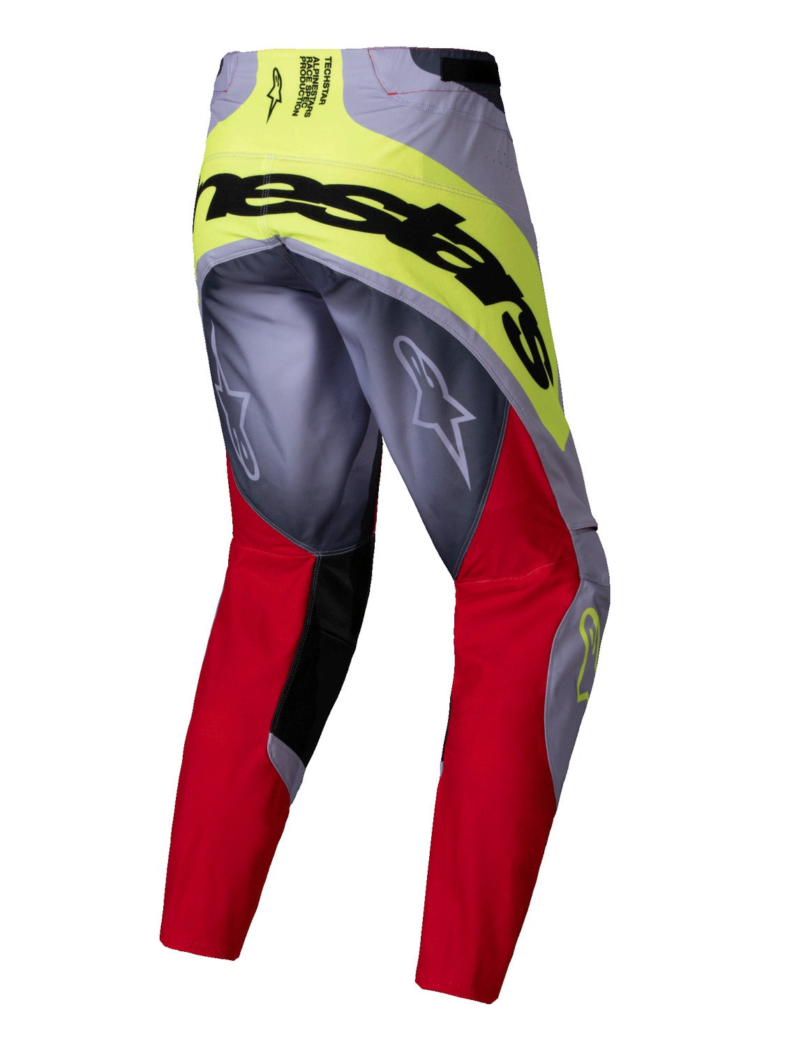 Kalhoty Alpinestars Techstar Melt červená/šedá