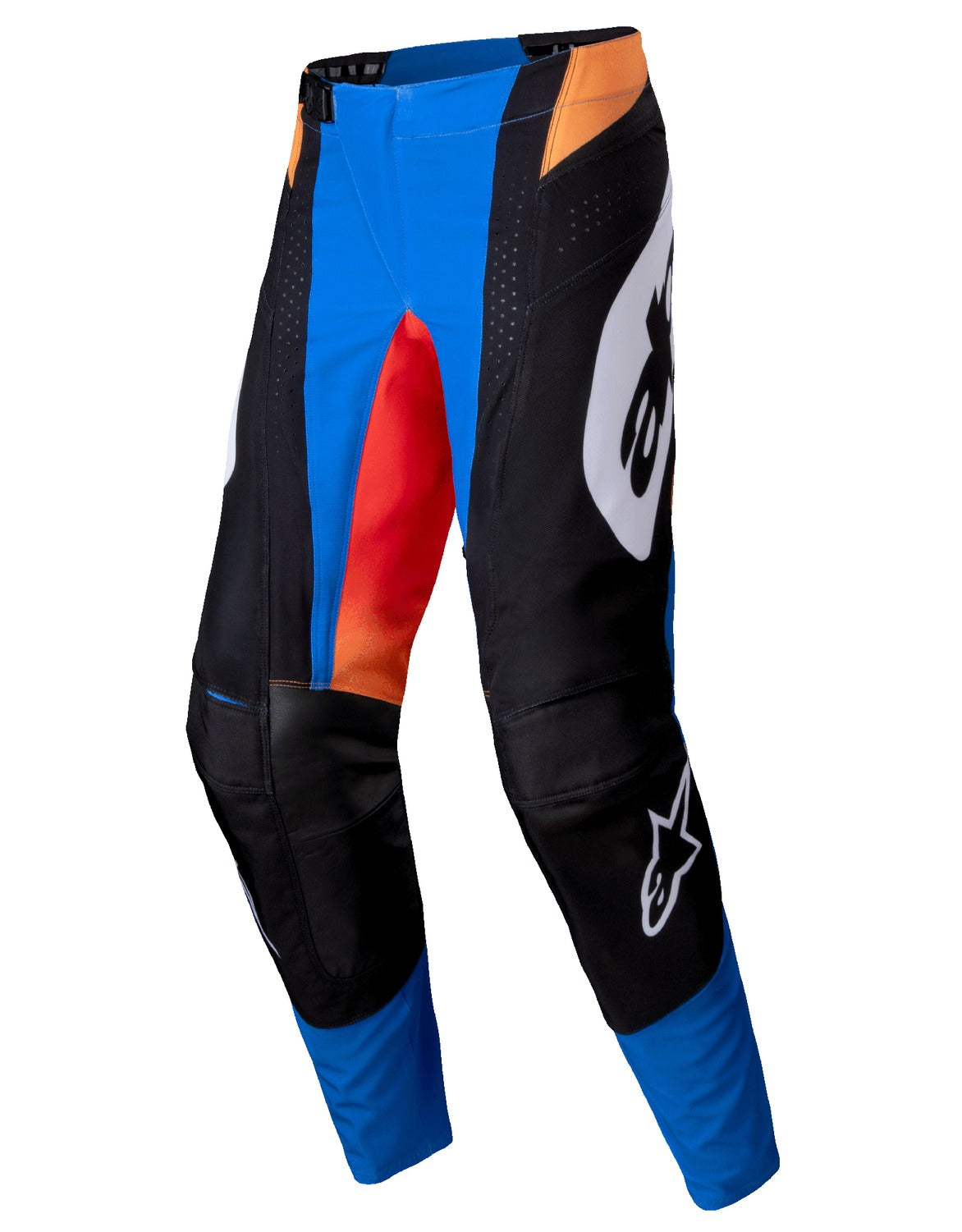 Kalhoty Alpinestars Techstar Melt oranžová/modrá