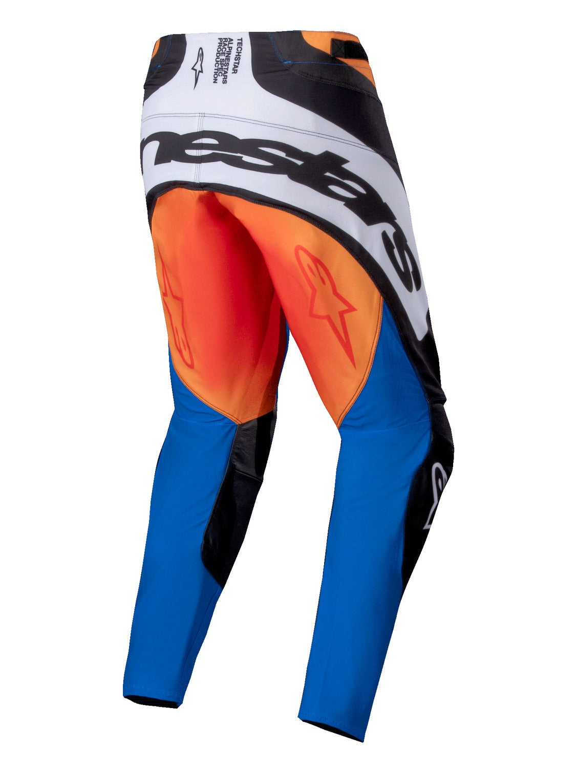 Kalhoty Alpinestars Techstar Melt oranžová/modrá