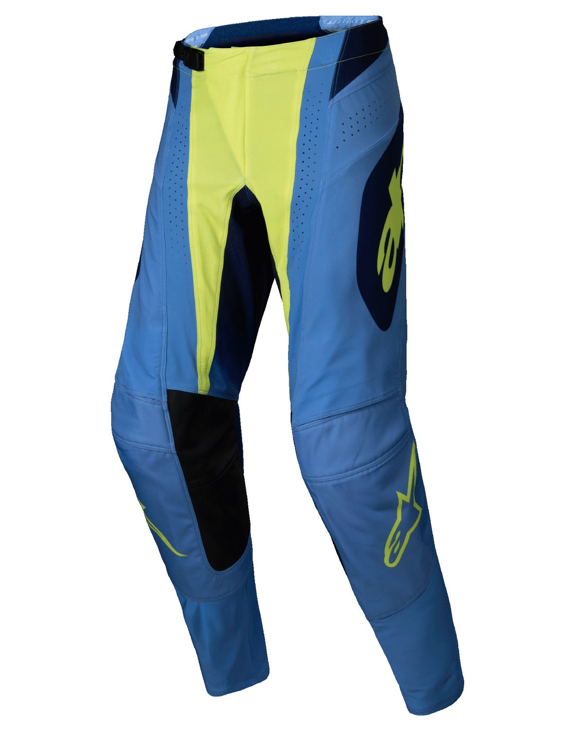 Kalhoty Alpinestars Techstar Melt žlutá fluo/modrá