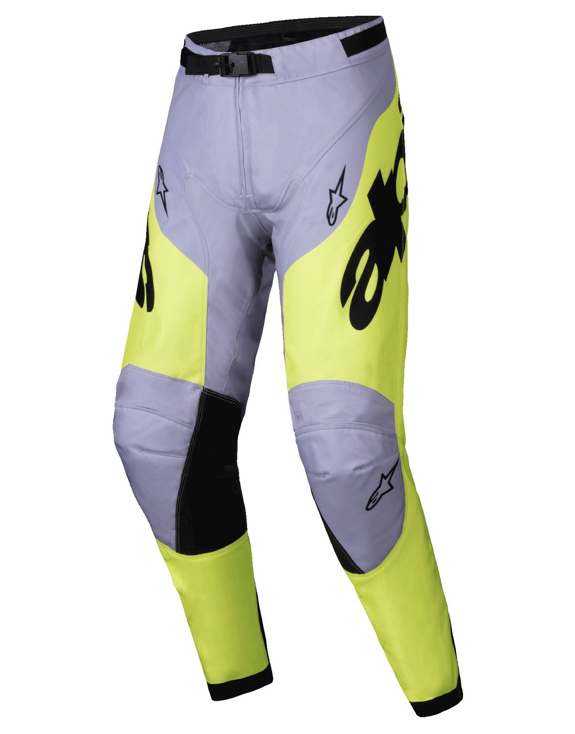 Kalhoty Alpinestars Racer Veil šedá/žlutá fluo
