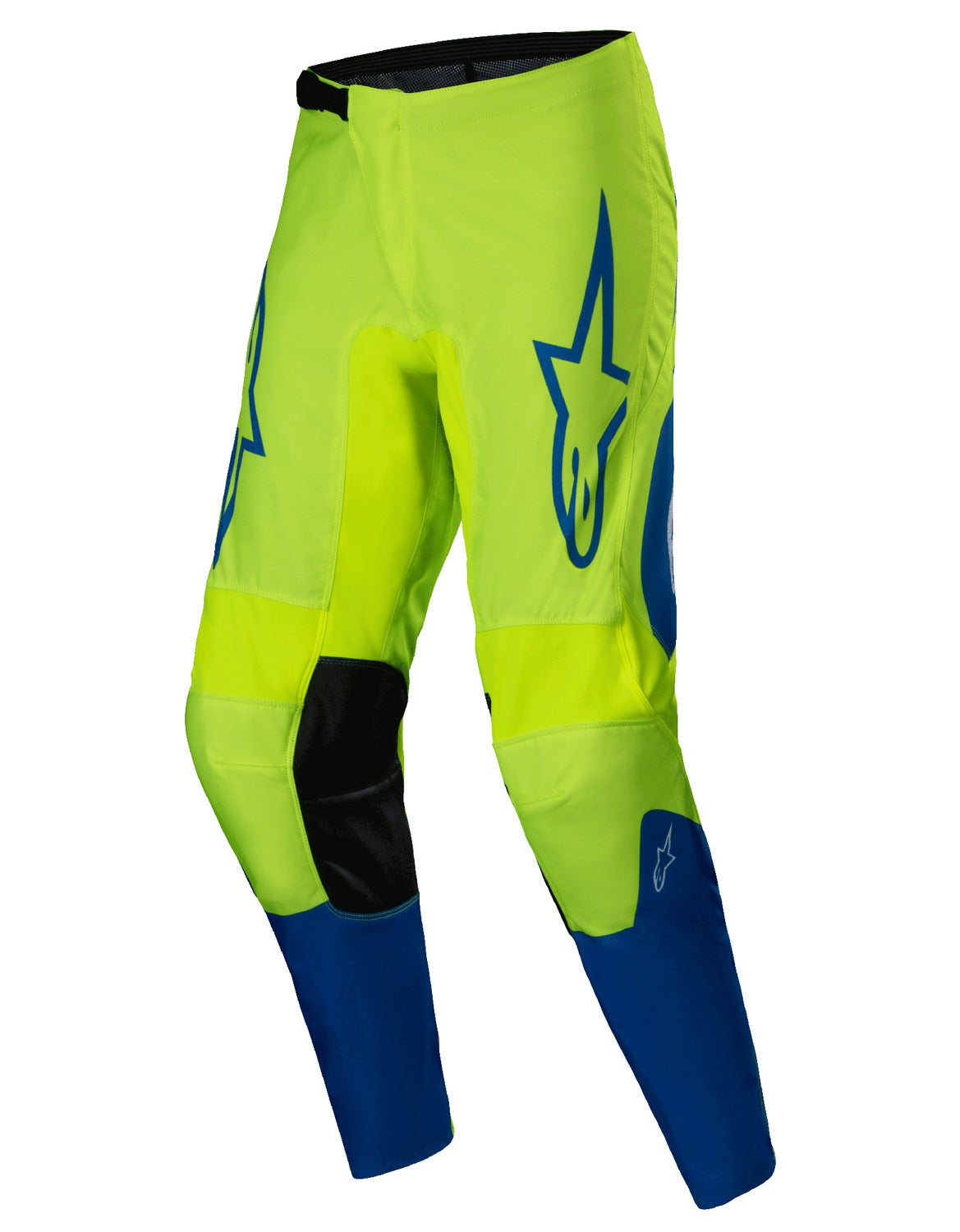 Kalhoty Alpinestars Fluid Haul žlutá fluo/modrá