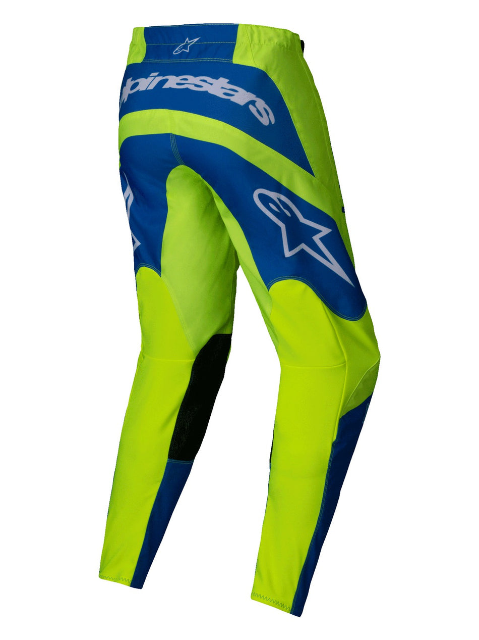 Kalhoty Alpinestars Fluid Haul žlutá fluo/modrá