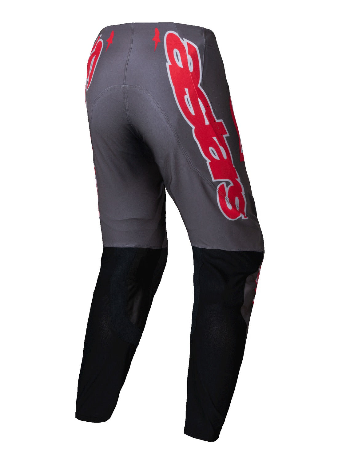 Kalhoty Alpinestars Supertech Lipan kouřová červená