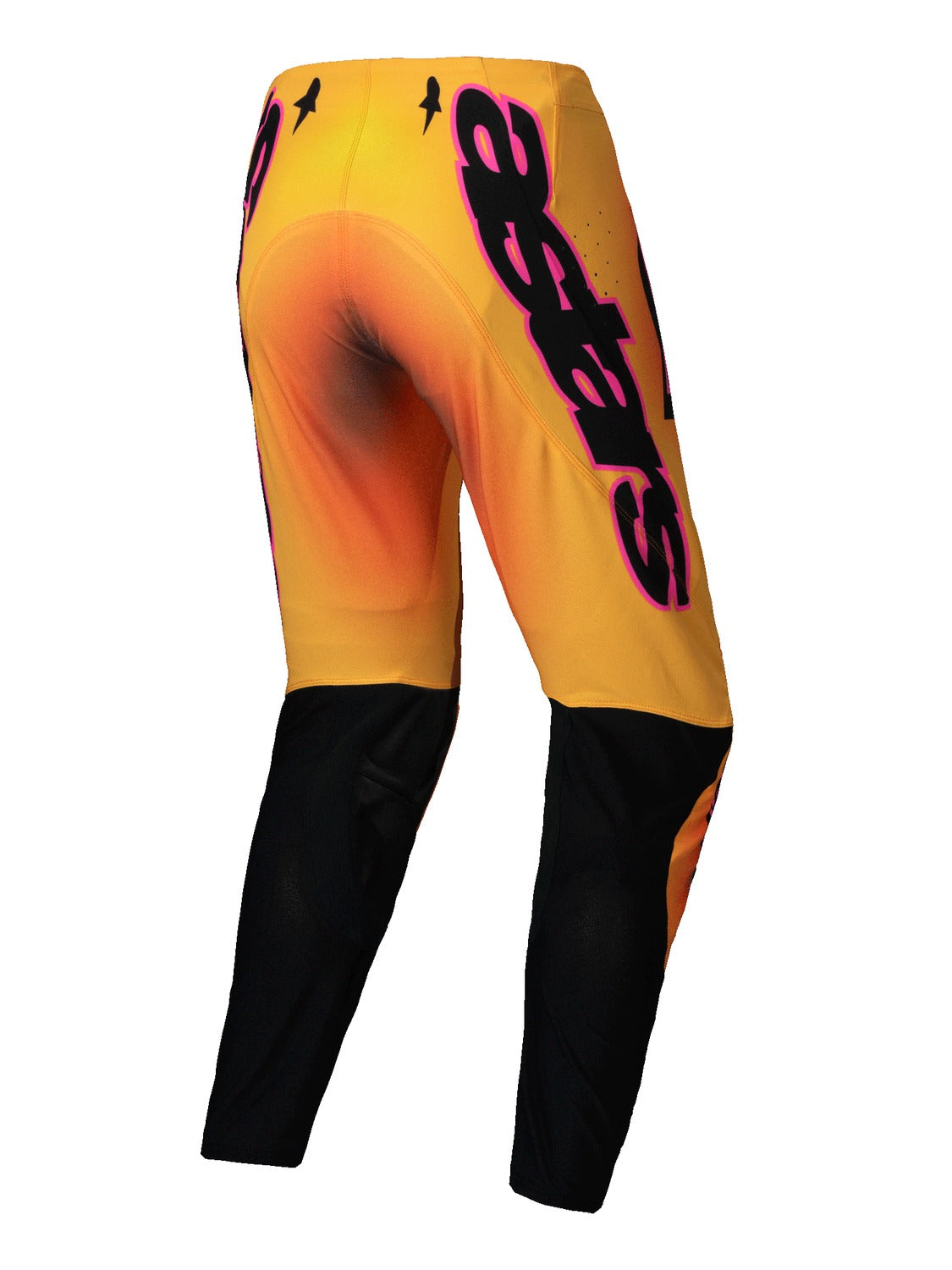 Kalhoty Alpinestars Supertech Lipan žlutá/růžová