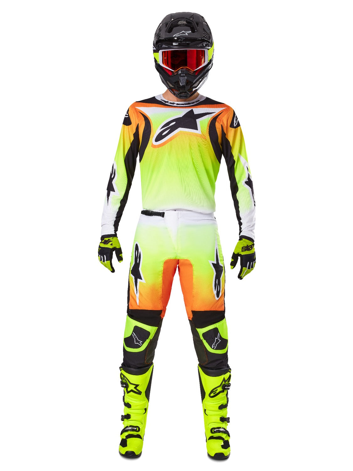 Kalhoty Alpinestars Fluid Wurx žlutá/černá
