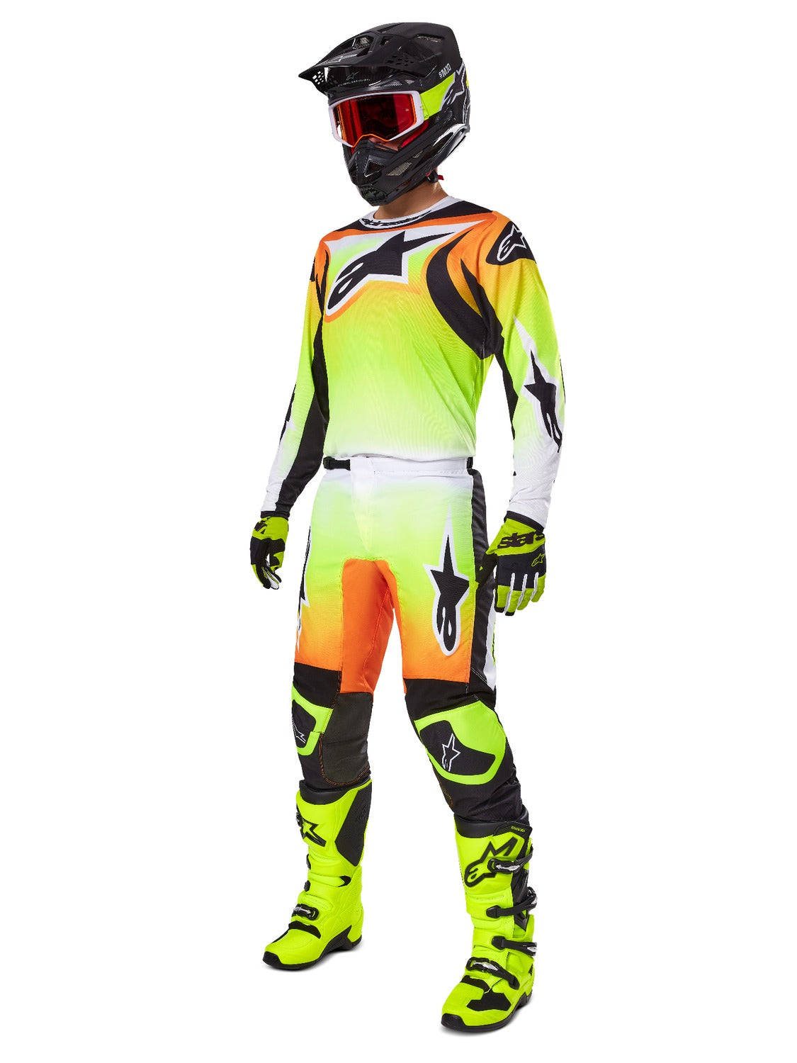 Kalhoty Alpinestars Fluid Wurx žlutá/černá
