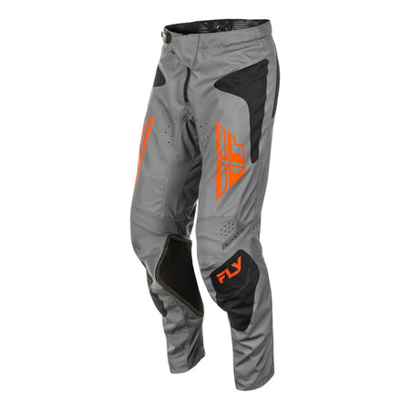 Kalhoty Fly Racing Knetic SYM šedá/oranžová/černá