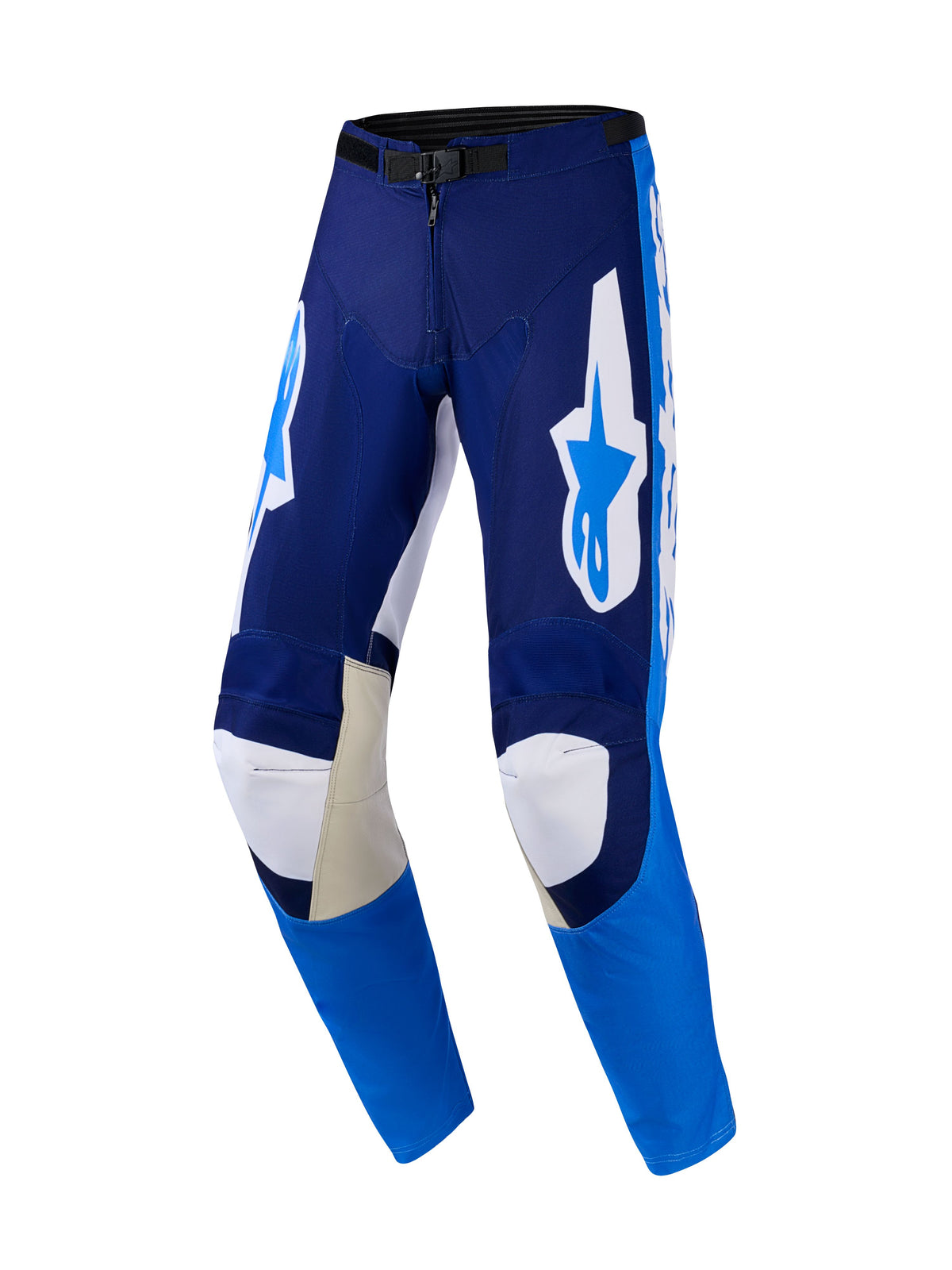 Kalhoty Alpinestars Racer Riway modrá/světle modrá/bílá