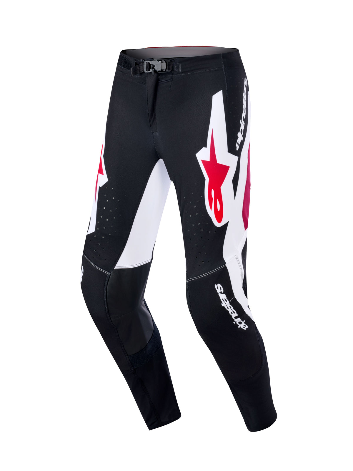 Kalhoty Alpinestars Supertech PRO Vista černá/červená/bílá