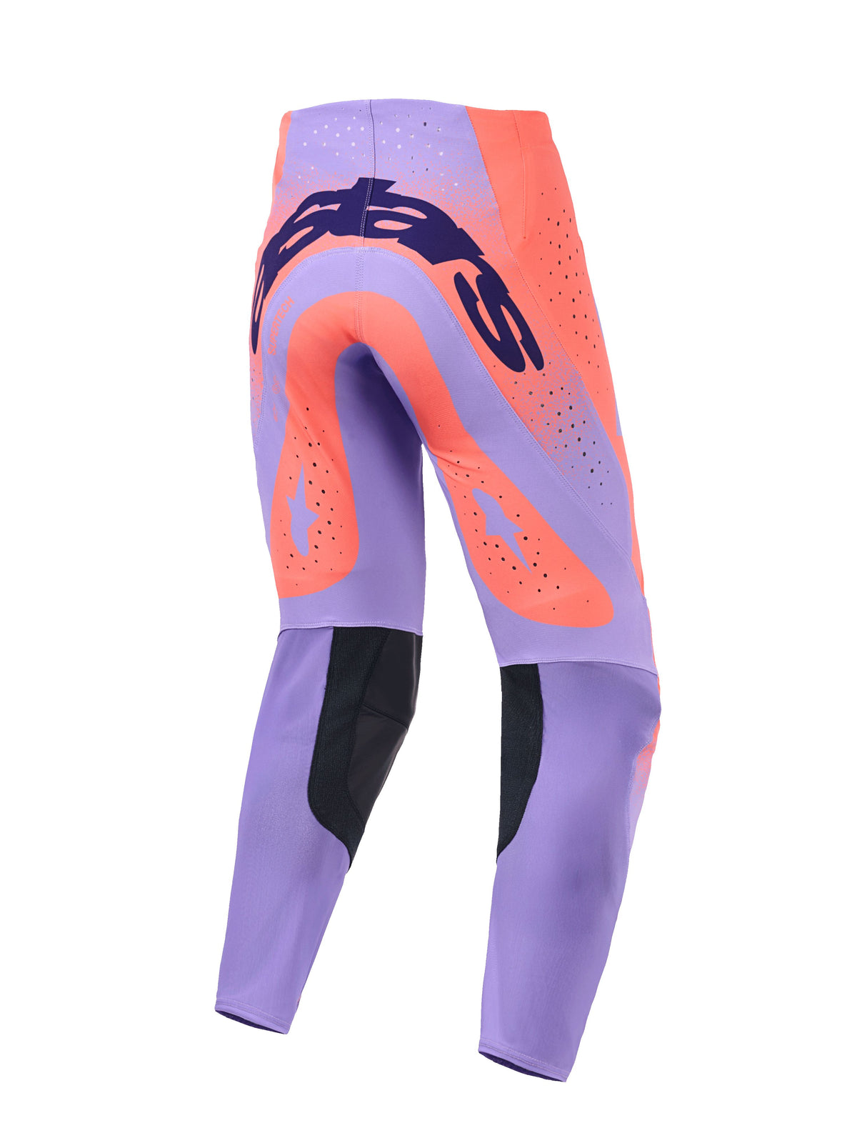 Kalhoty Alpinestars Supertech Scenz oranžová korálová/fialová