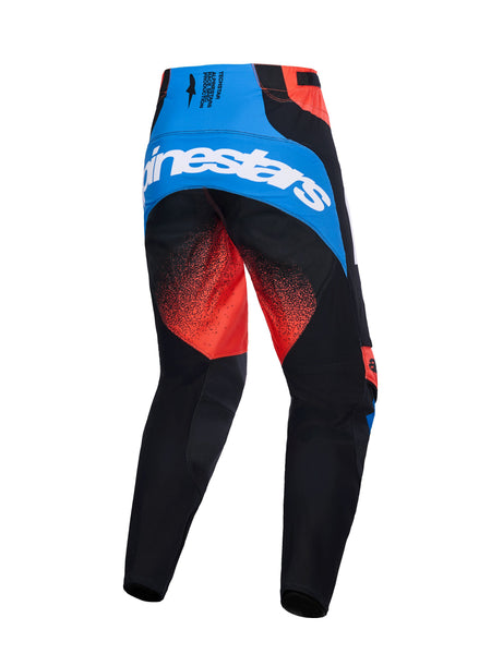 Kalhoty Alpinestars Techstar Knif oranžová/černá/modrá