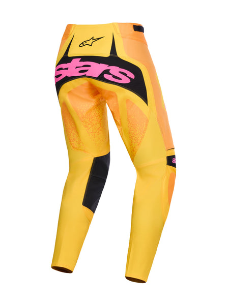 Kalhoty Alpinestars Techstar Nomur oranžová/žlutá/růžová