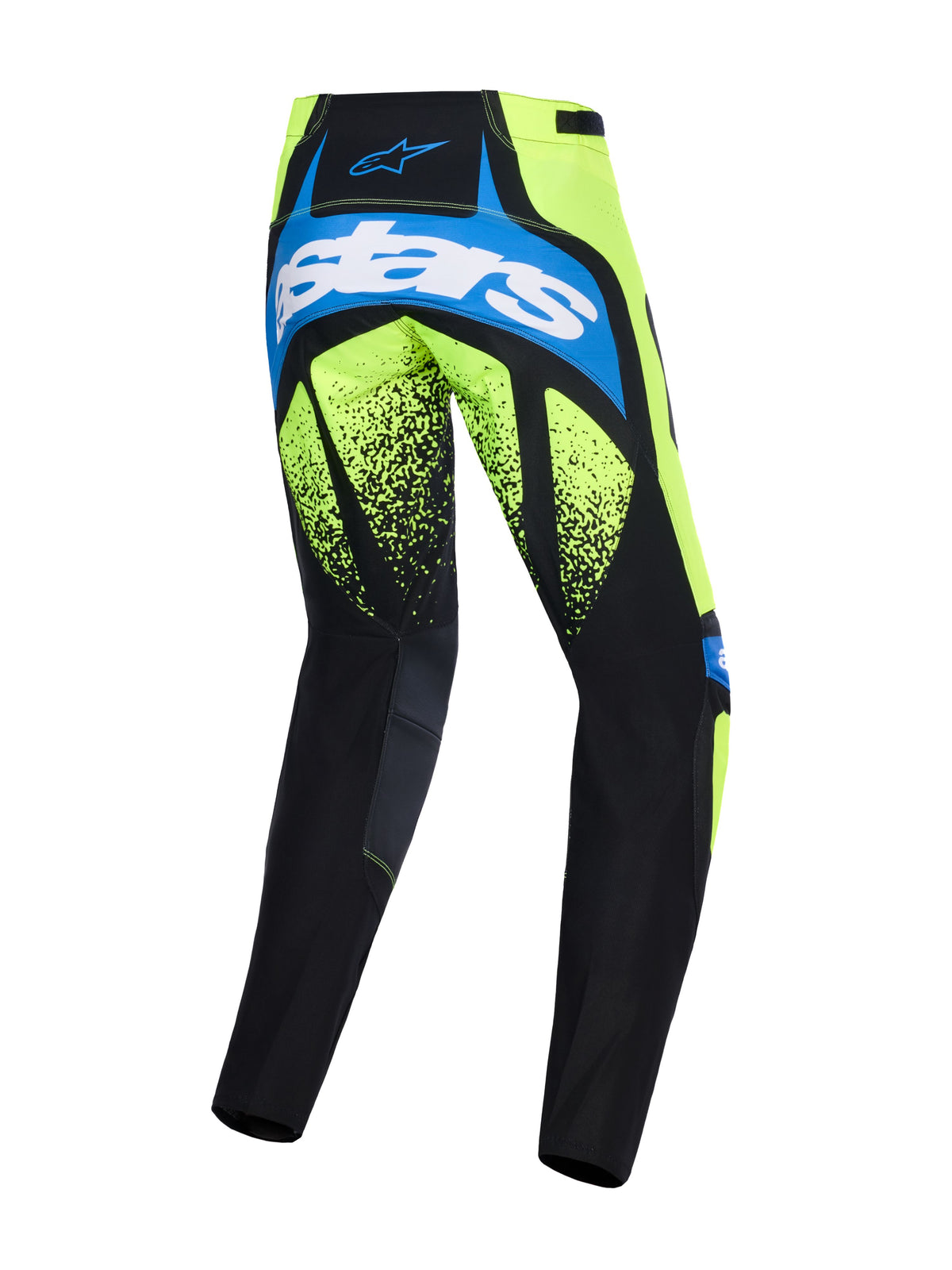 Kalhoty Alpinestars Techstar Nomur tmavě modrá/žlutá fluo/modrá