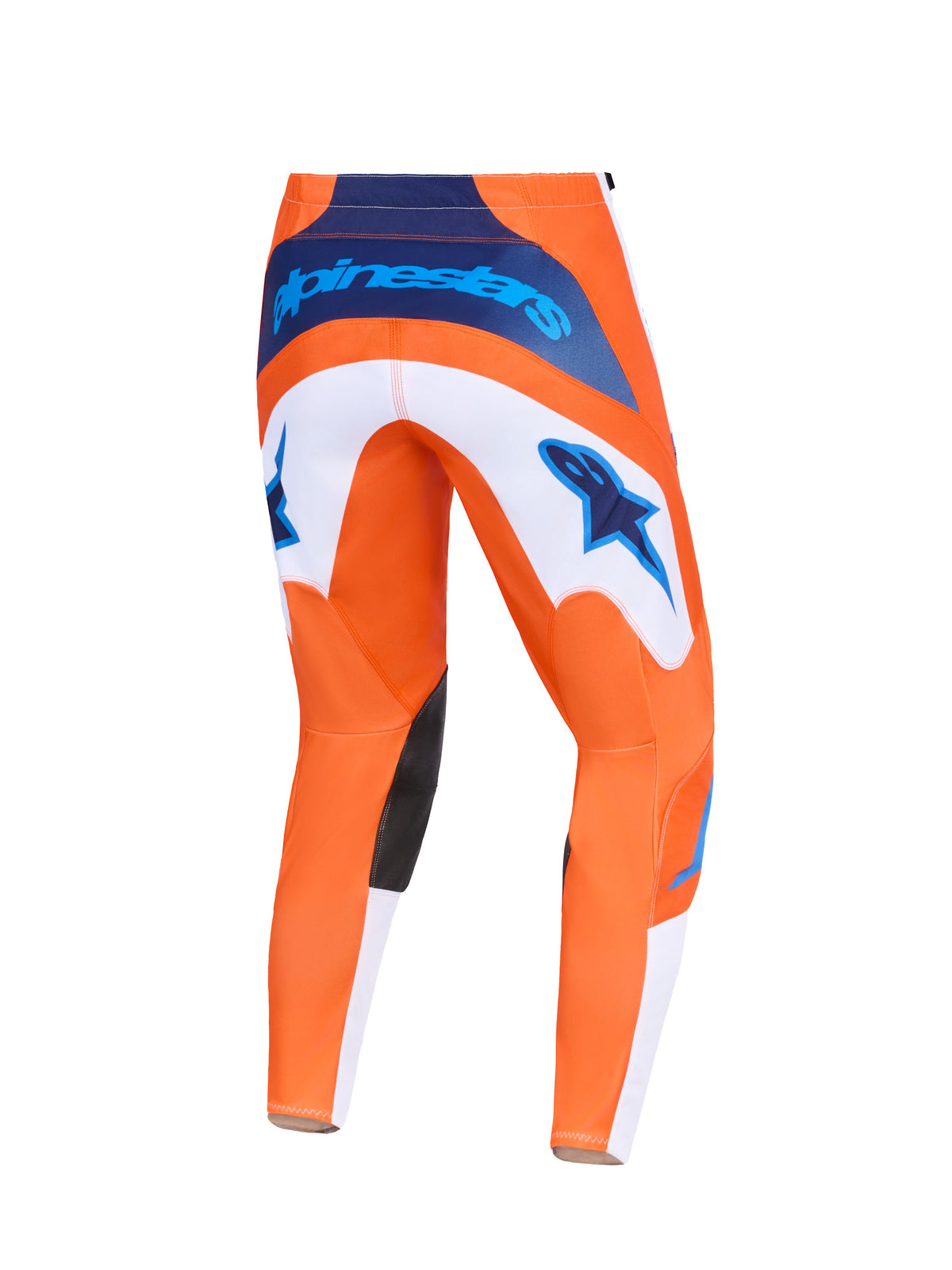 Kalhoty Alpinestars Fluid Grid oranžová/modrá/bílá