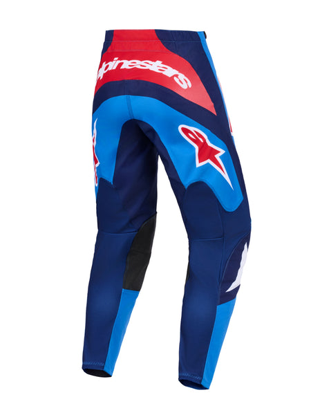 Kalhoty Alpinestars Fluid Grid modrá/červená/bílá