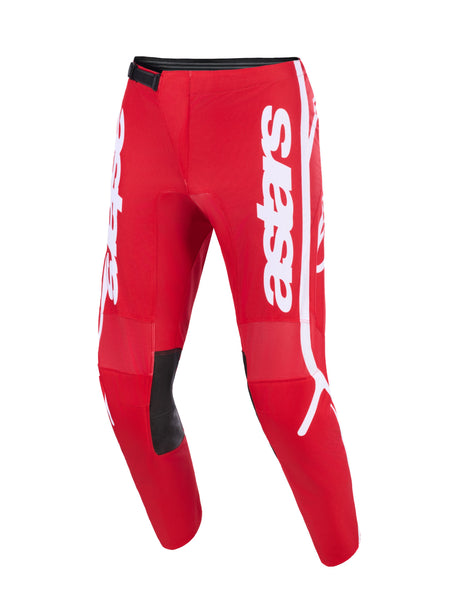Kalhoty Alpinestars Fluid Apex červená/bílá