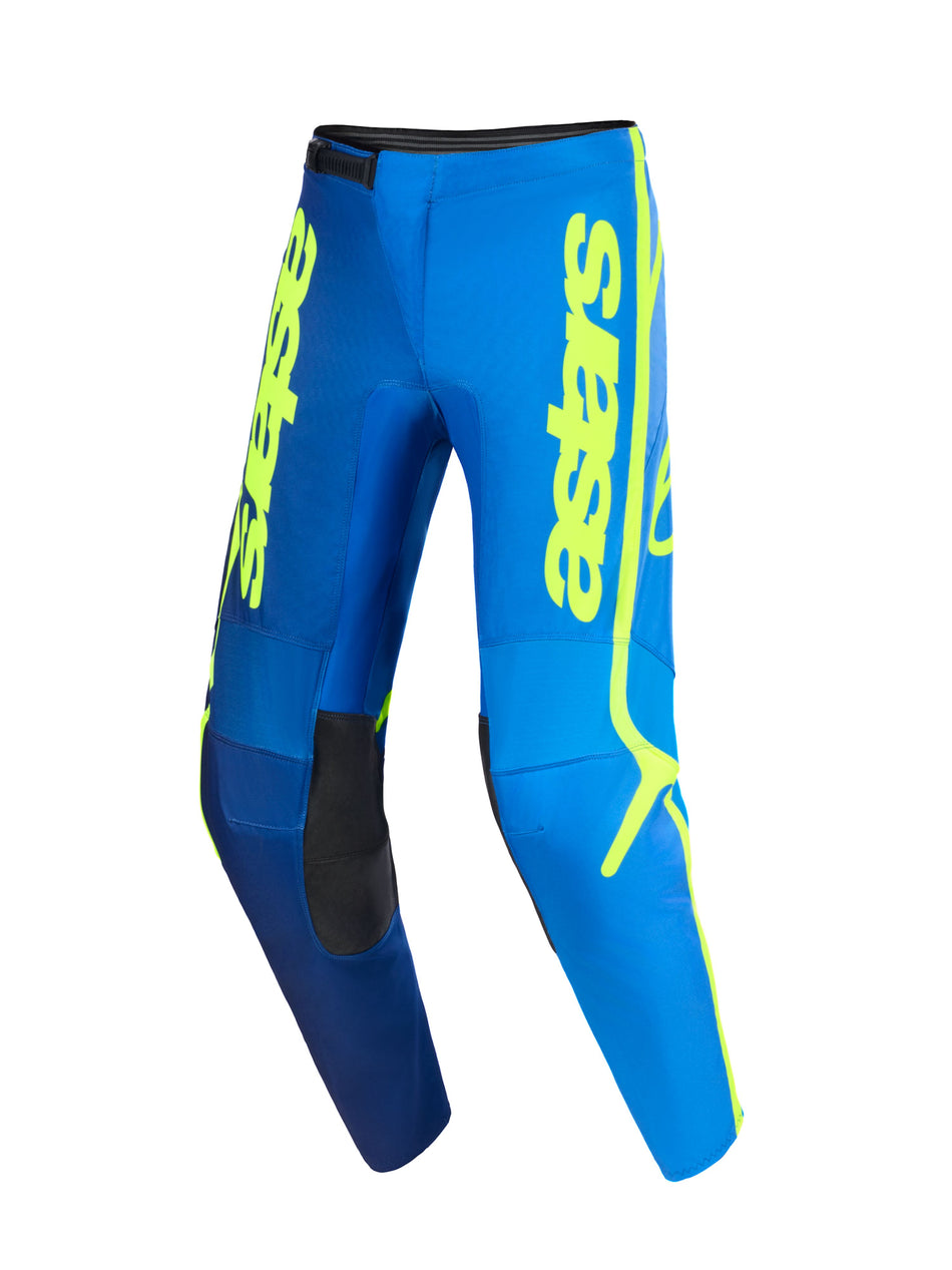 Kalhoty Alpinestars Fluid Apex modrá/žlutá fluo