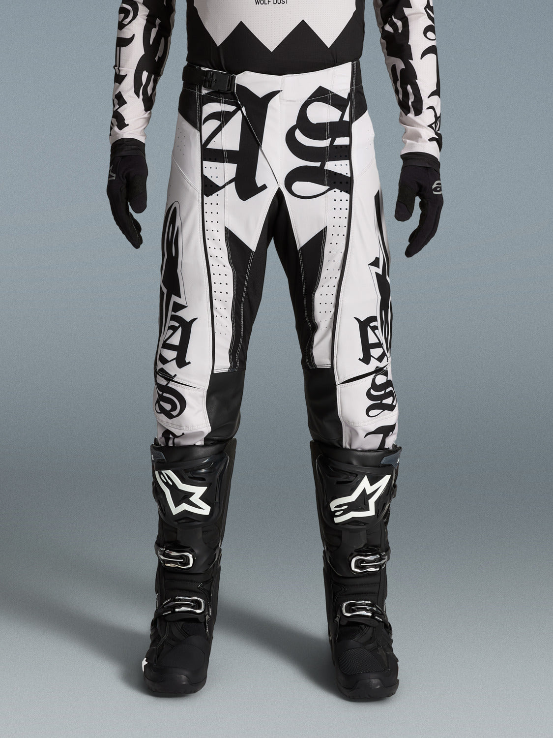Kalhoty Alpinestars Techstar limitovaná edice Wolf Dust písková/černá