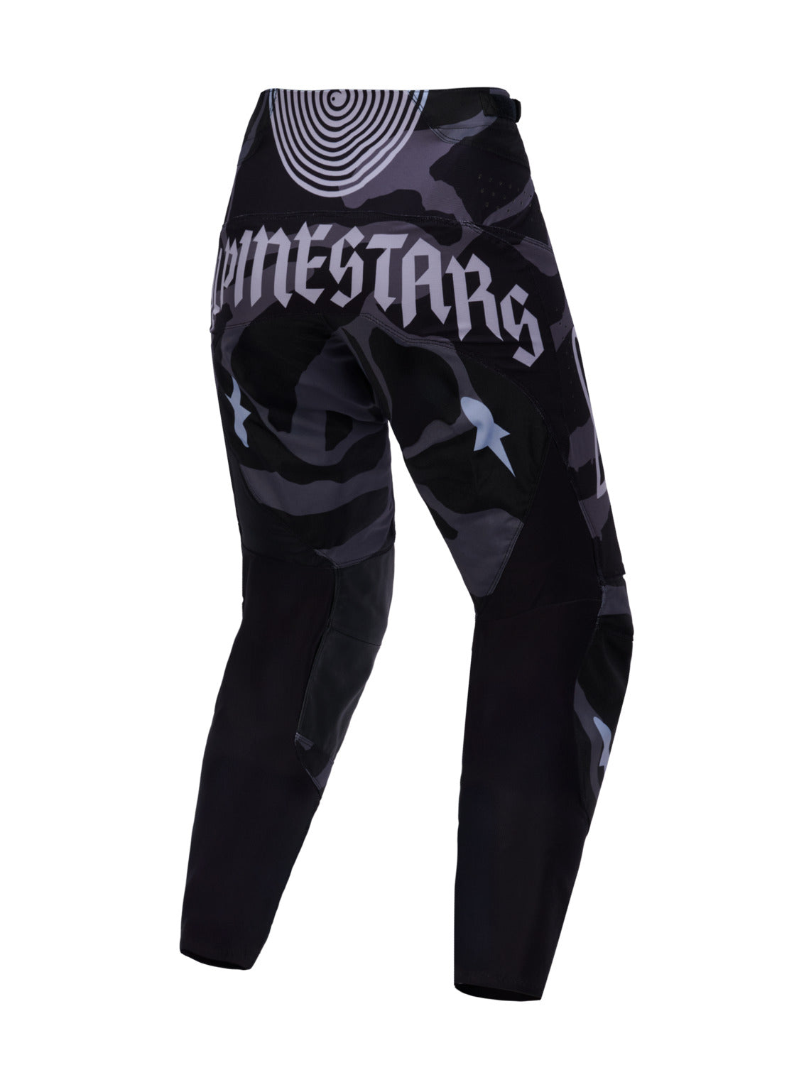 Kalhoty Alpinestars Techstar limitovaná edice Beast Coast šedá/černá/oranžová